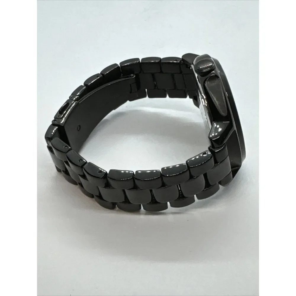 Fossil Chelsey ES3451 Women Black Stainless Steel Analog Dial Wrist Watch JNA334